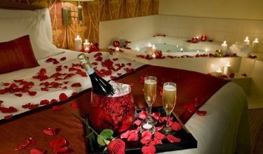 Романтическое свидание в отеле